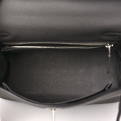 Hermes Togo Kelly Retourne 25 Etain 5 of 11