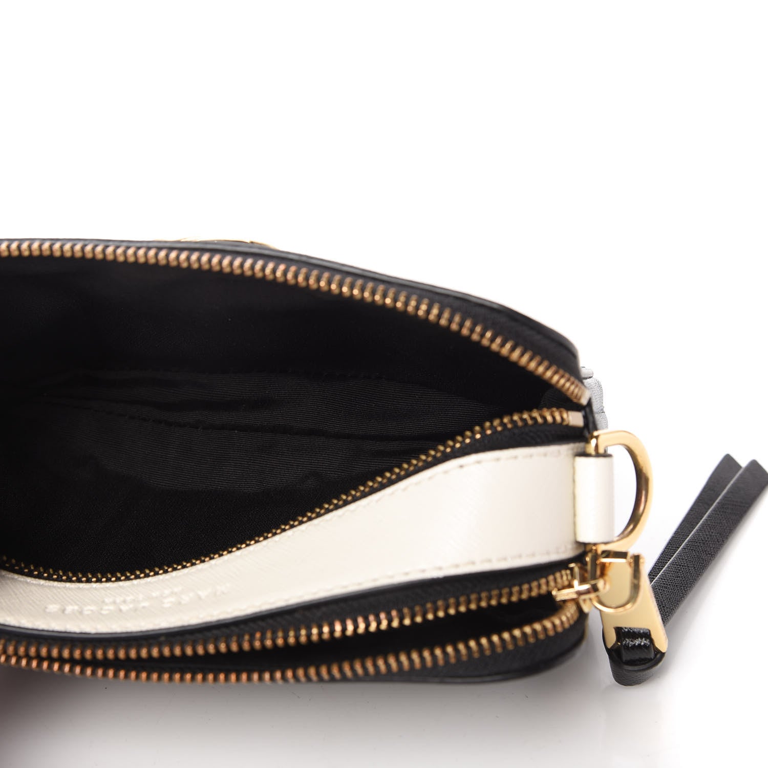 Marc Jacobs Saffiano Snapshot Camera Bag Black Grey 8 of 10