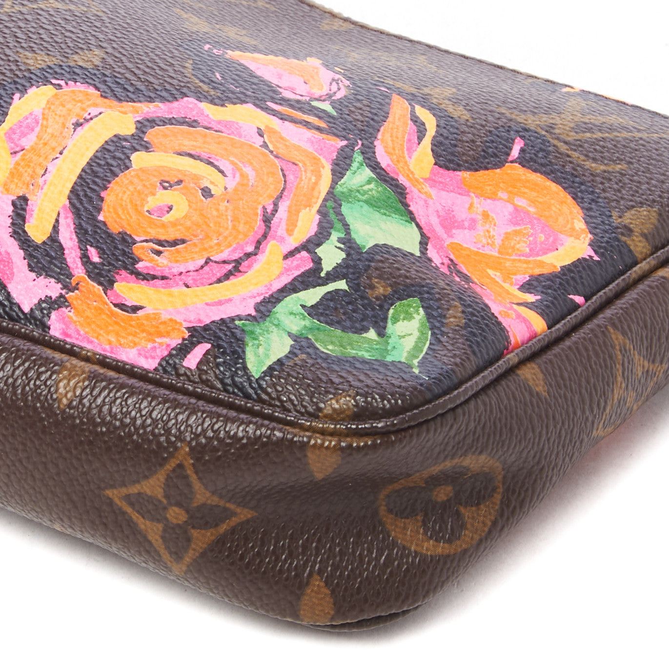 Louis Vuitton Monogram Roses Pochette Accessories 5 of 9