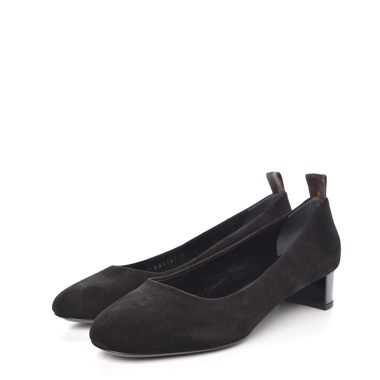 Louis Vuitton Suede Uniformes 38 Black 3 of 9