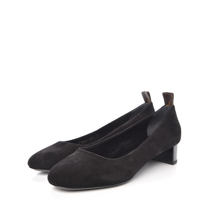 Louis Vuitton Suede Uniformes 38 Black 3 of 9