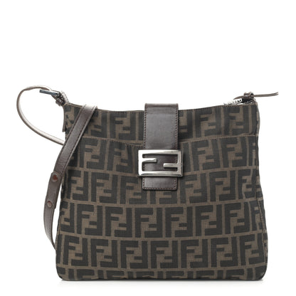 Fendi Zucca Shoulder Bag Tobacco 1 of 12