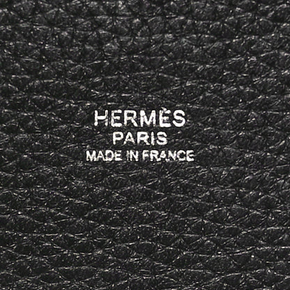 Hermes Taurillon Clemence Picotin Lock 22 MM Black 6 of 10