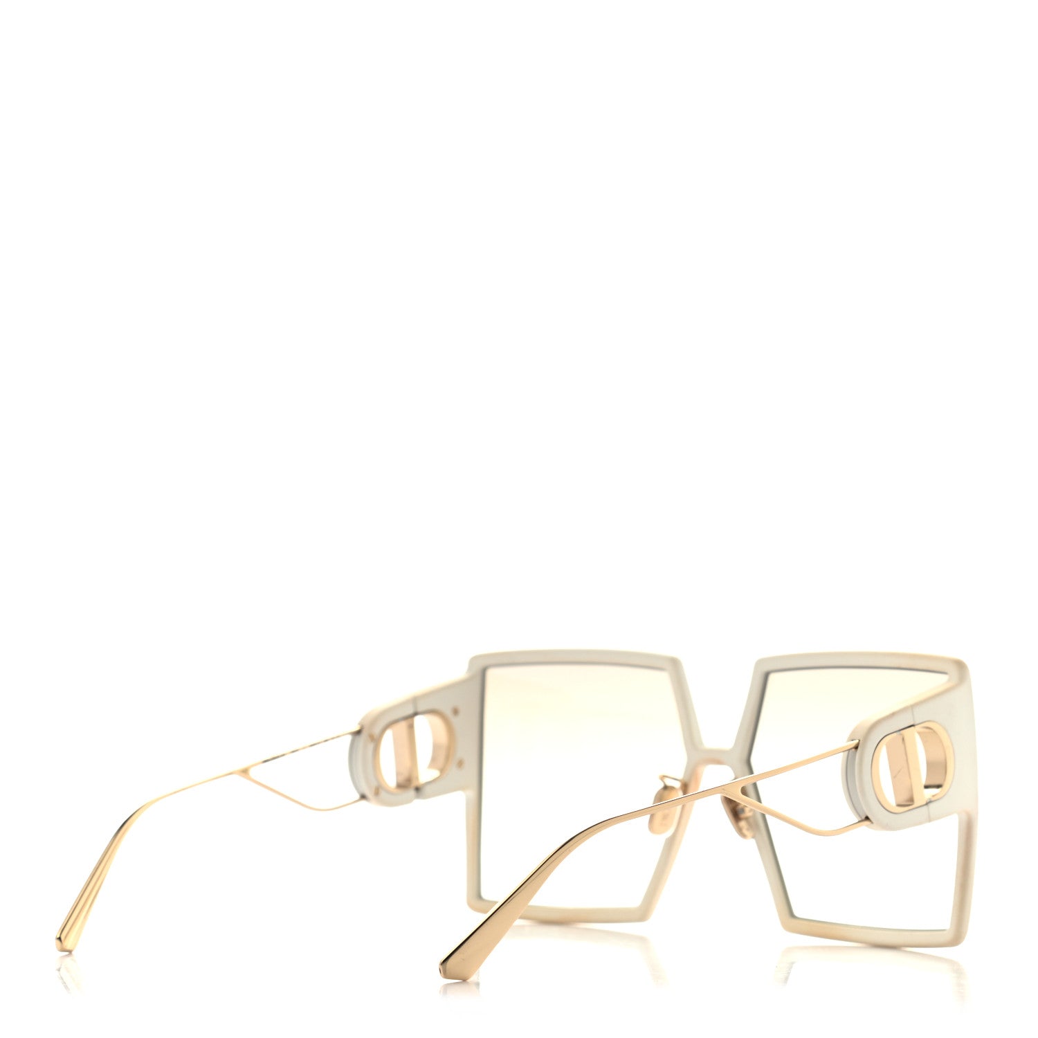 Christian Dior Square 30 Montaigne Sunglasses White 4 of 8