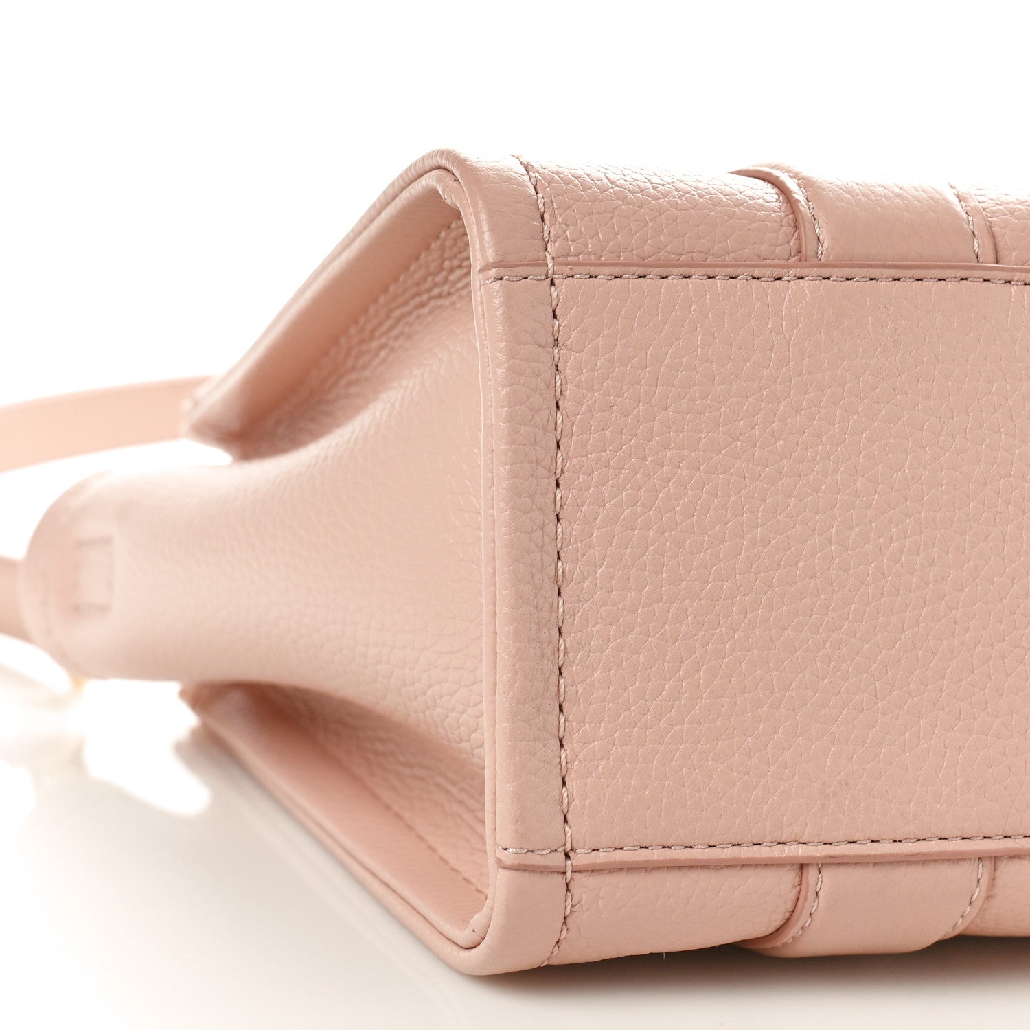 Marc Jacobs Grained Calfskin Small The Tote Bag Rose Dust 8 of 10