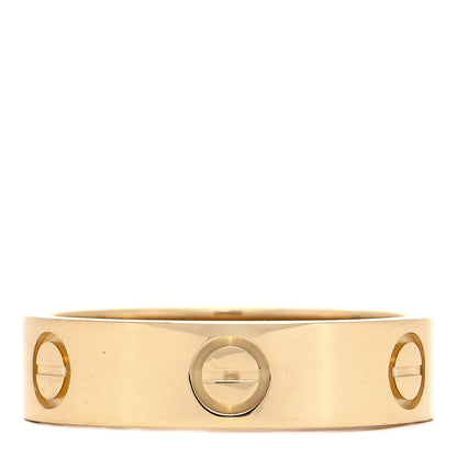 Cartier 18K Yellow Gold 5.5mm LOVE Ring 59 8.75 3 of 5