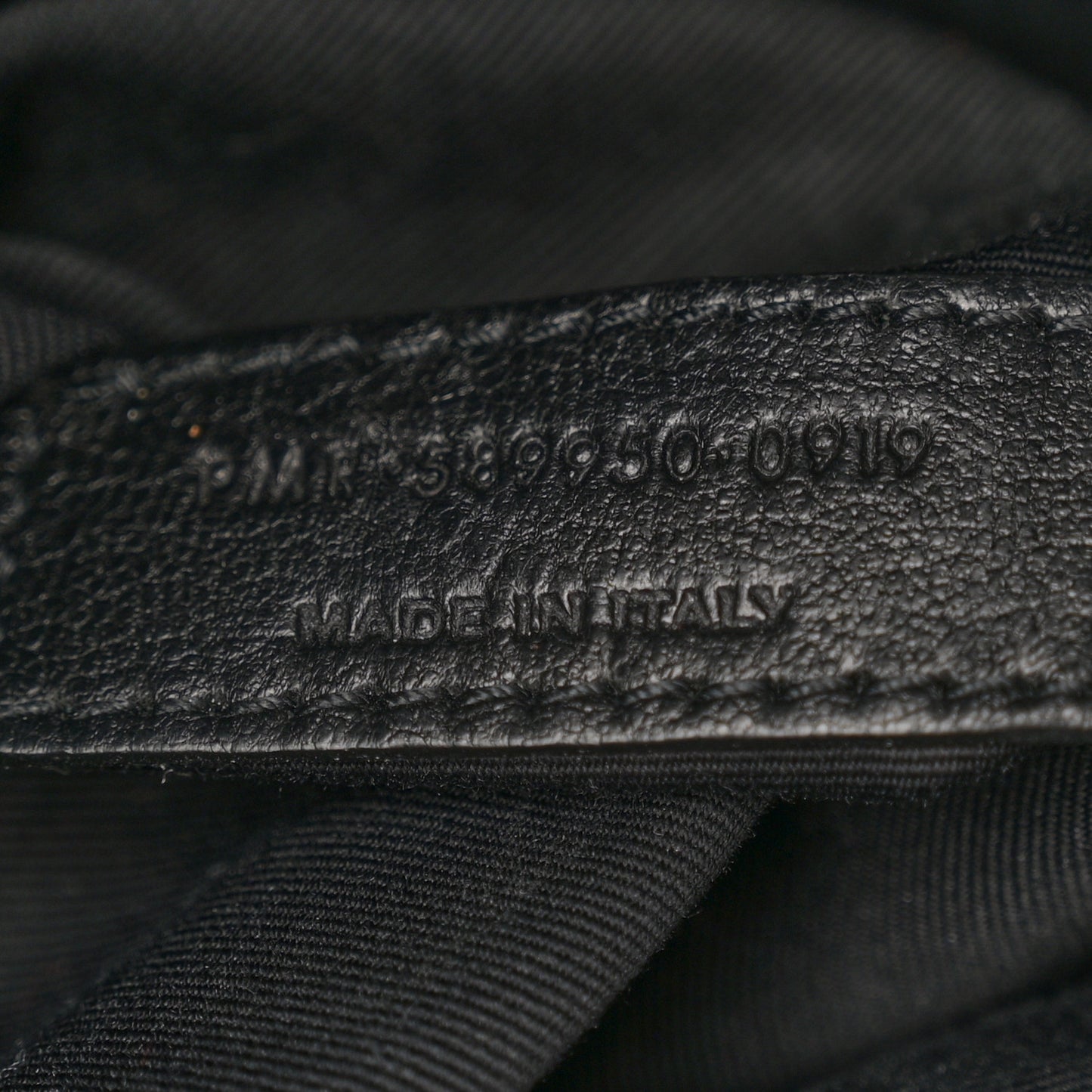 Crinkled Calfskin Matelasse Monogram Large Niki Shopper Tote Black
