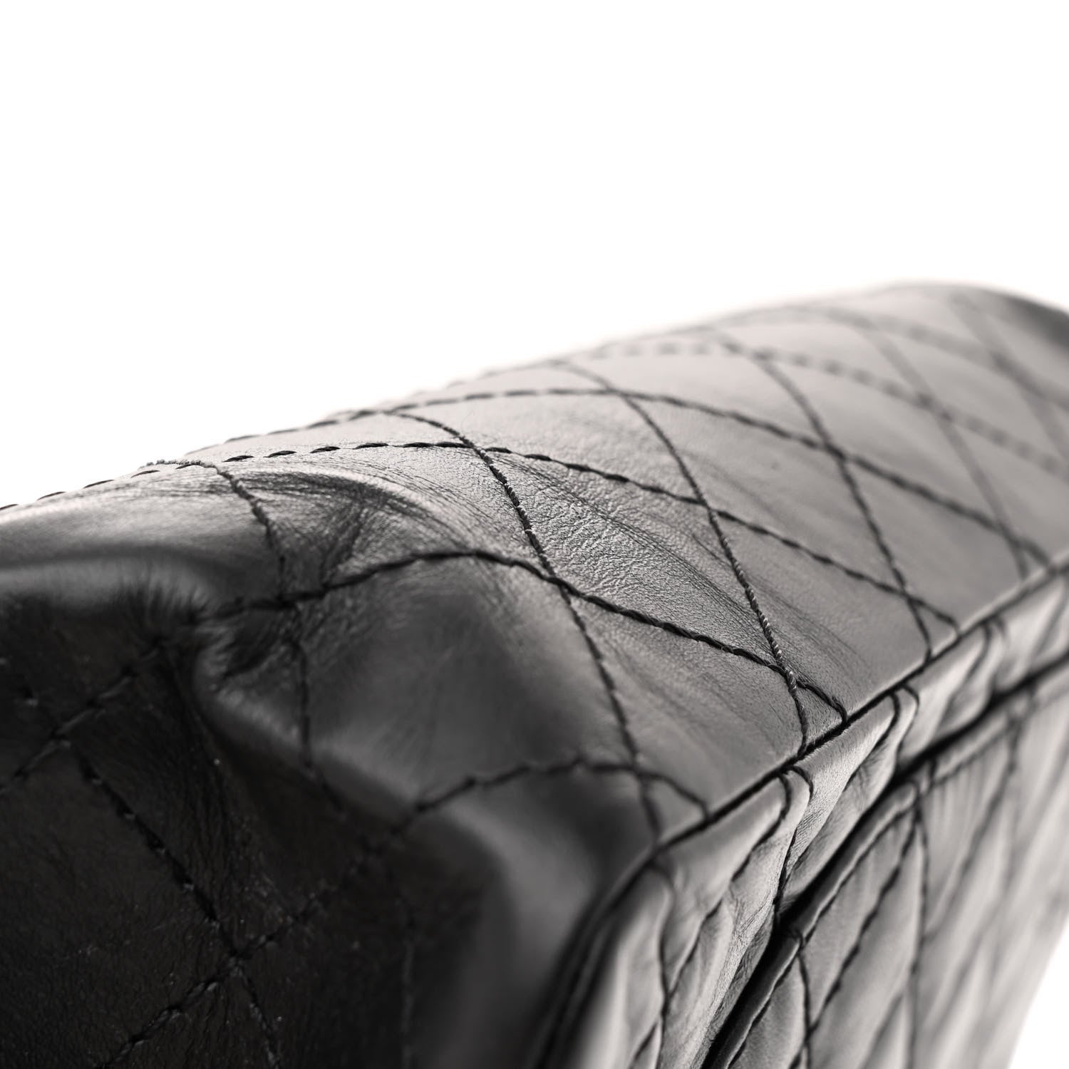 Chanel Aged Calfskin Quilted 2.55 Reissue 225 Flap Black 12 of 12