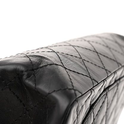 Chanel Aged Calfskin Quilted 2.55 Reissue 225 Flap Black 12 of 12
