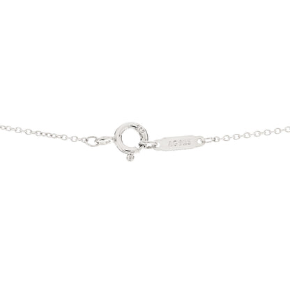 Tiffany Sterling Silver 14mm Elsa Peretti Open Heart Pendant Necklace 6 of 6