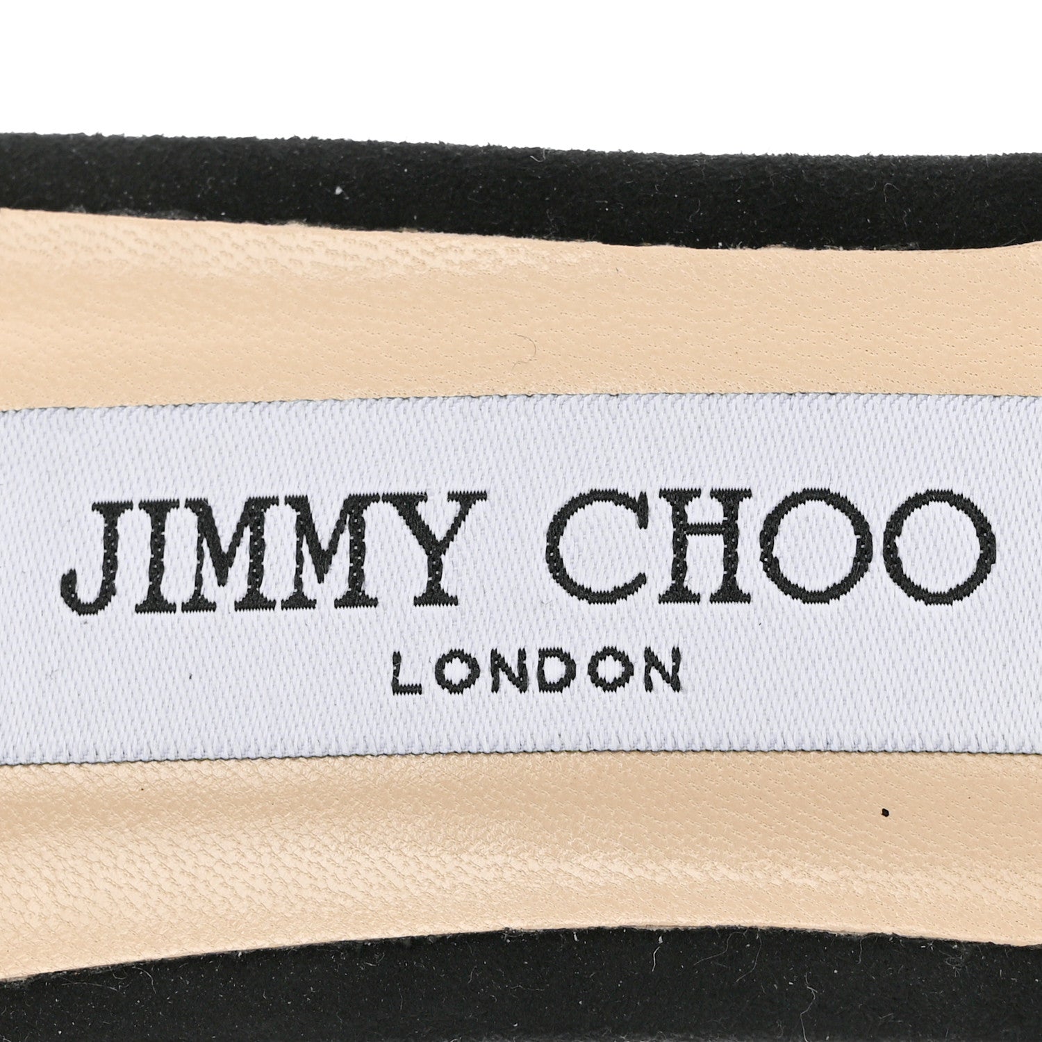 Jimmy Choo Suede Jaimie Ankle Strap Sandals 37.5 Black 6 of 7
