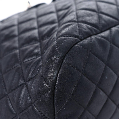 Chanel Lambskin Quilted Large Urban Spirit Backpack Black 12 of 21