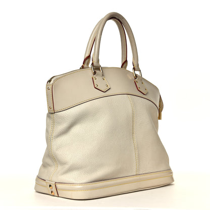 Louis Vuitton Suhali Lockit MM White 6 of 23
