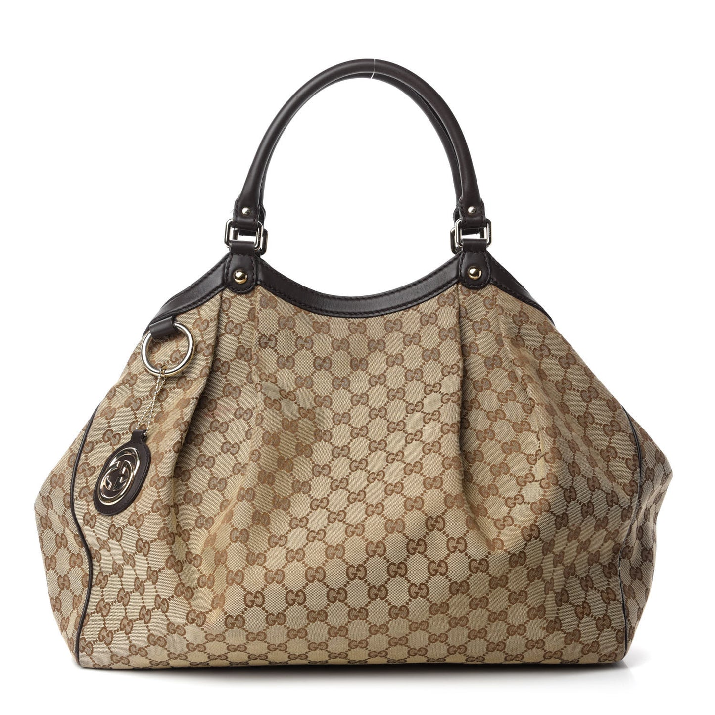 Monogram Large Sukey Tote Dark Brown