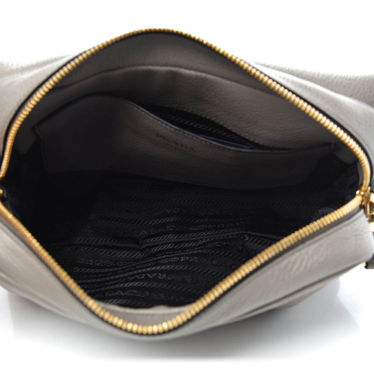 Vitello Phenix Crossbody Bag Argilla