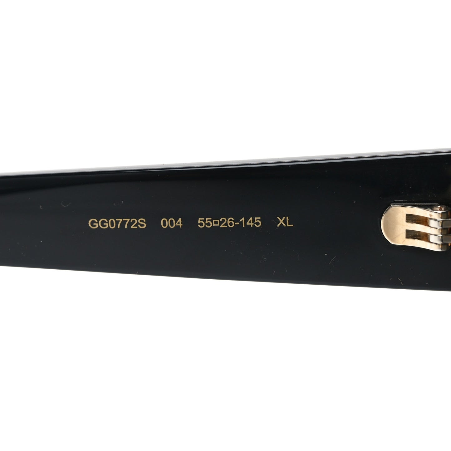 Acetate Square Sunglasses GG0772S Black
