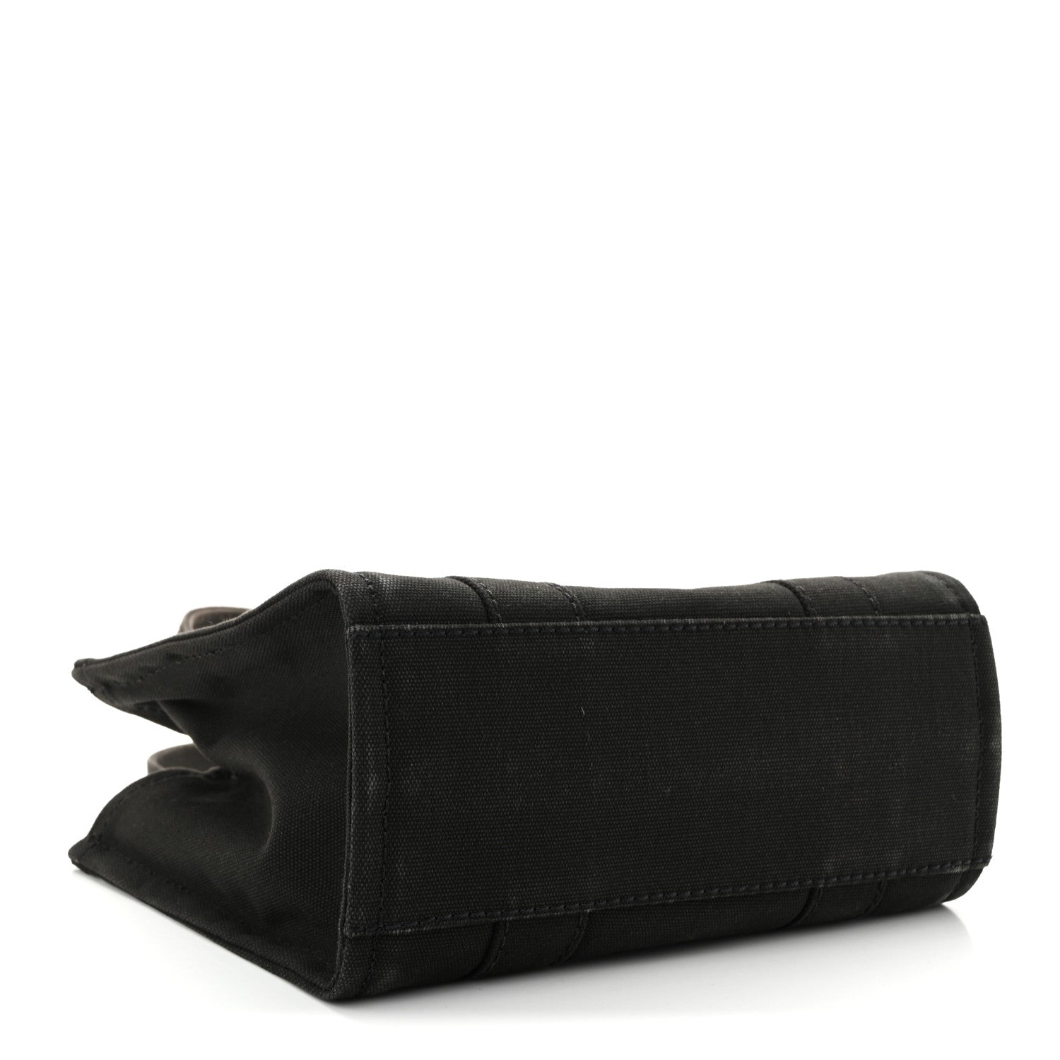 Marc Jacobs Cotton Canvas Small The Traveler Tote Bag Black 4 of 11