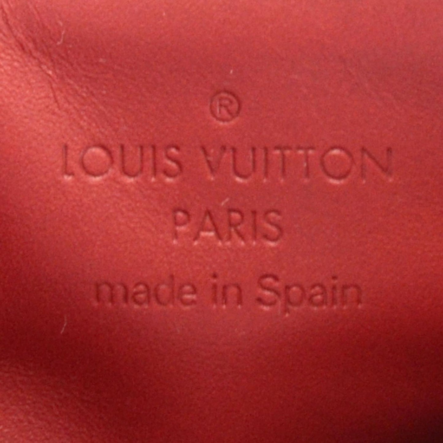 Vernis Key Pouch Pomme D'Amour