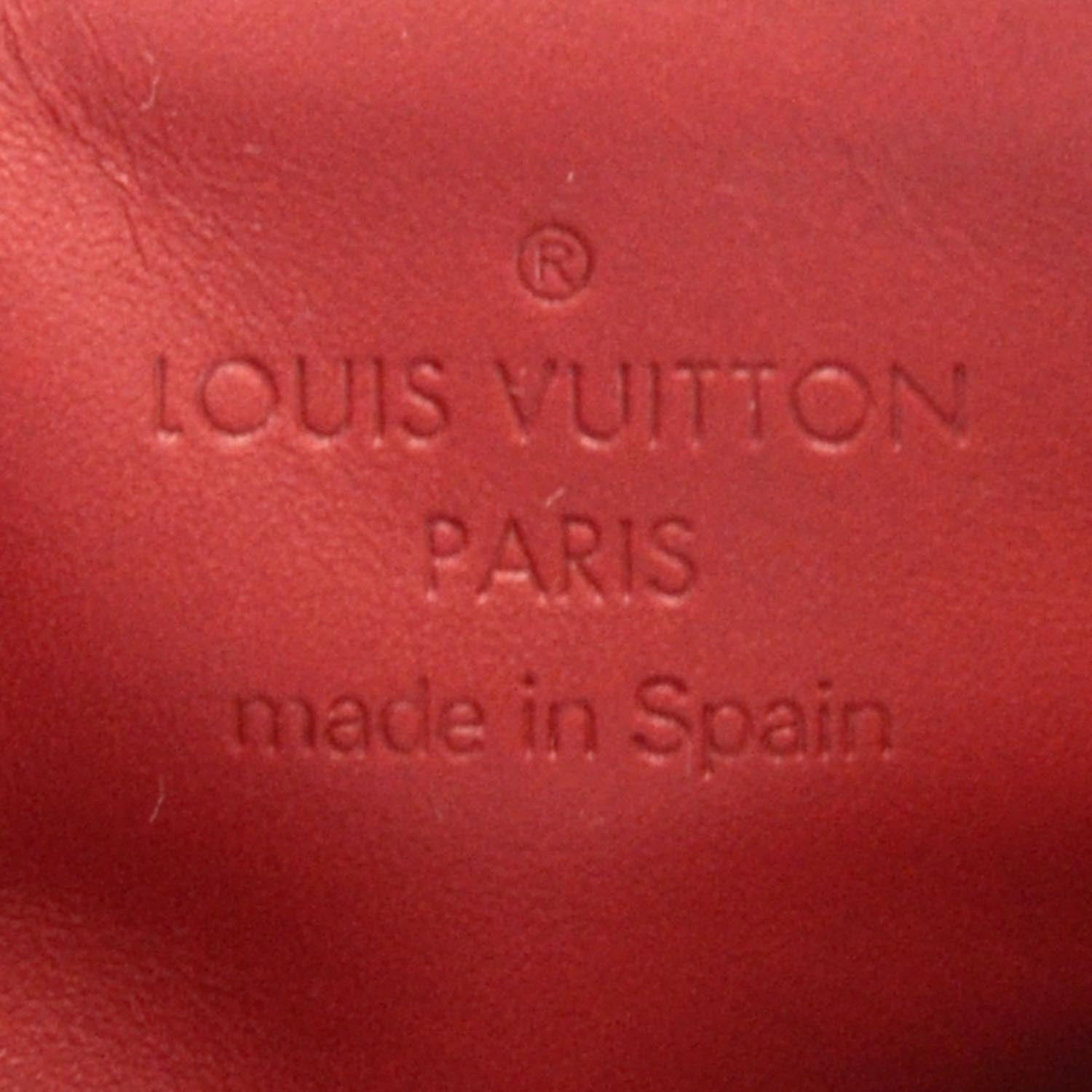 Louis Vuitton Vernis Key Pouch Pomme D'Amour 5 of 7