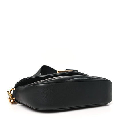 Louis Vuitton Calfskin New Wave Multi Pochette Black 4 of 9