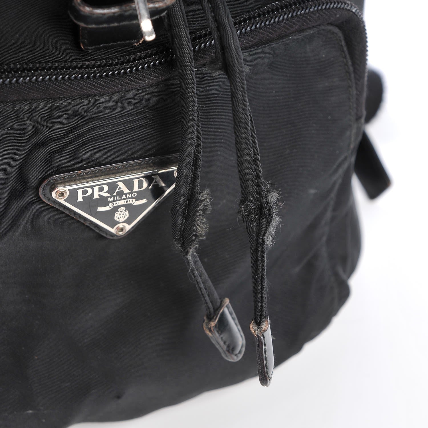 Prada Nylon Vela Small Backpack Black 10 of 15