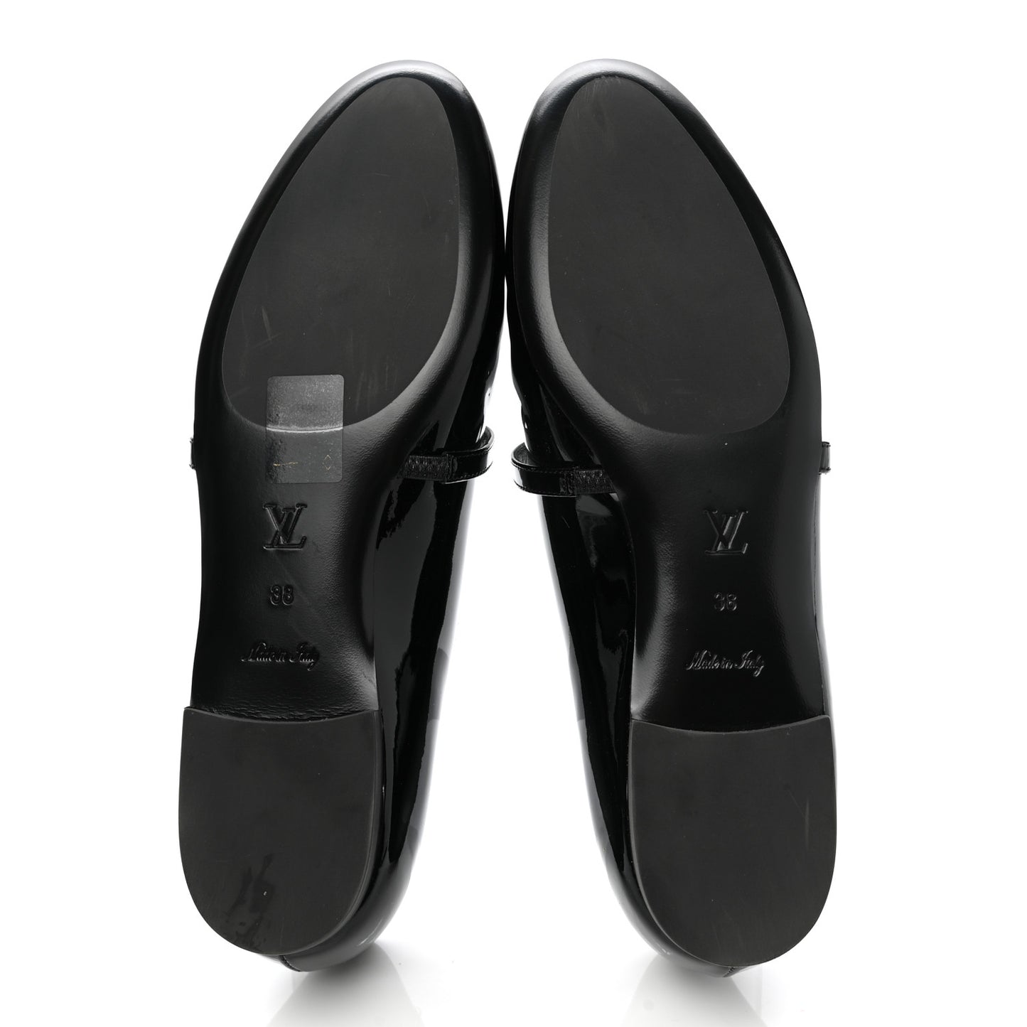 Patent Uniformes Ballet Flats 38 Black