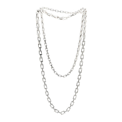 Tiffany Sterling Silver Interchangeable T Chain Necklace 3 of 11