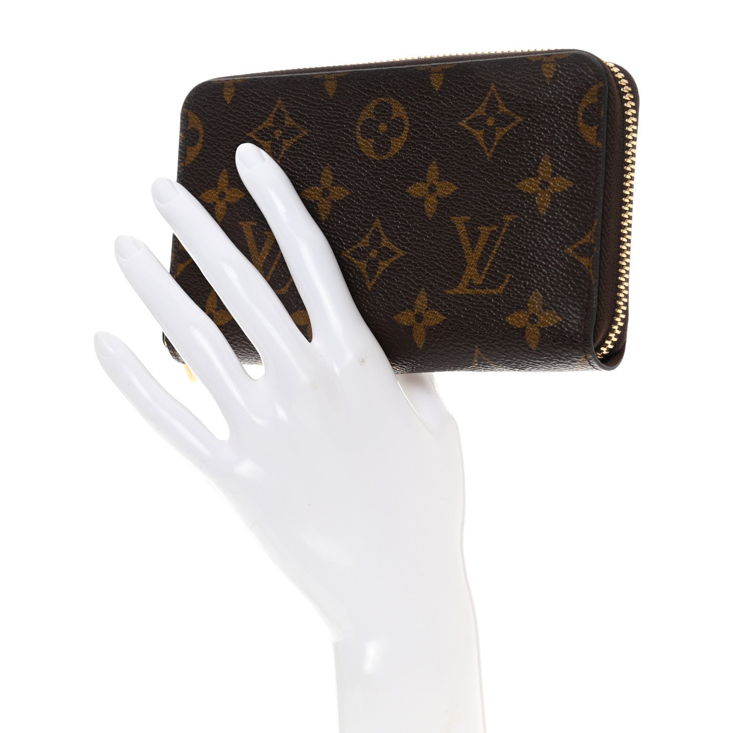 Louis Vuitton Monogram Zippy Compact Wallet 2 of 8