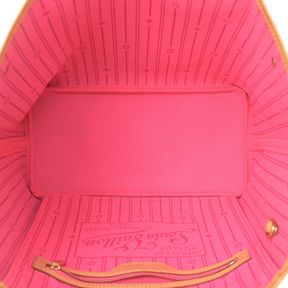 Louis Vuitton Monogram Roses Neverfull MM 5 of 11