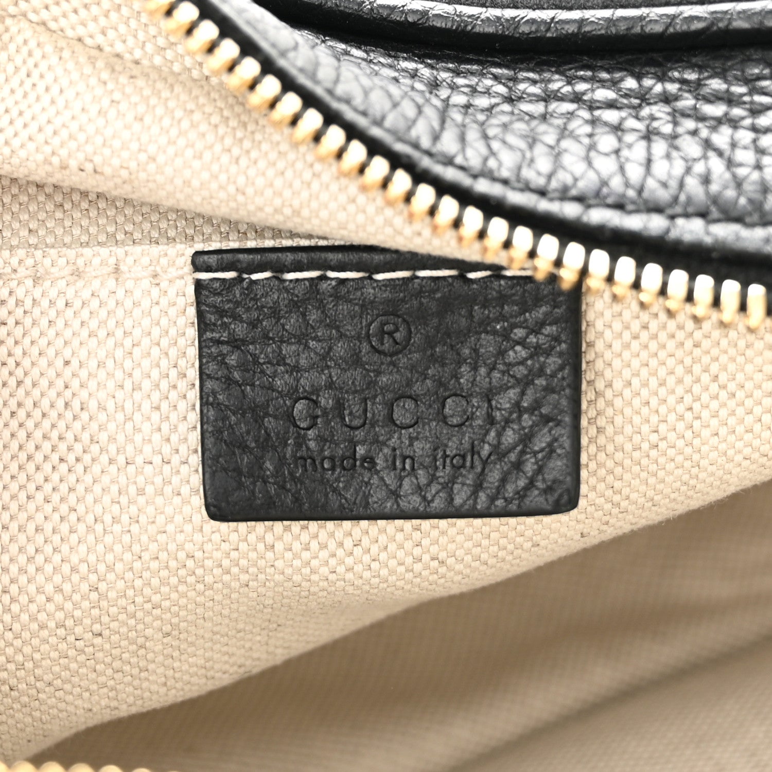 Gucci Pebbled Calfskin Small Soho Disco Bag Black 6 of 10
