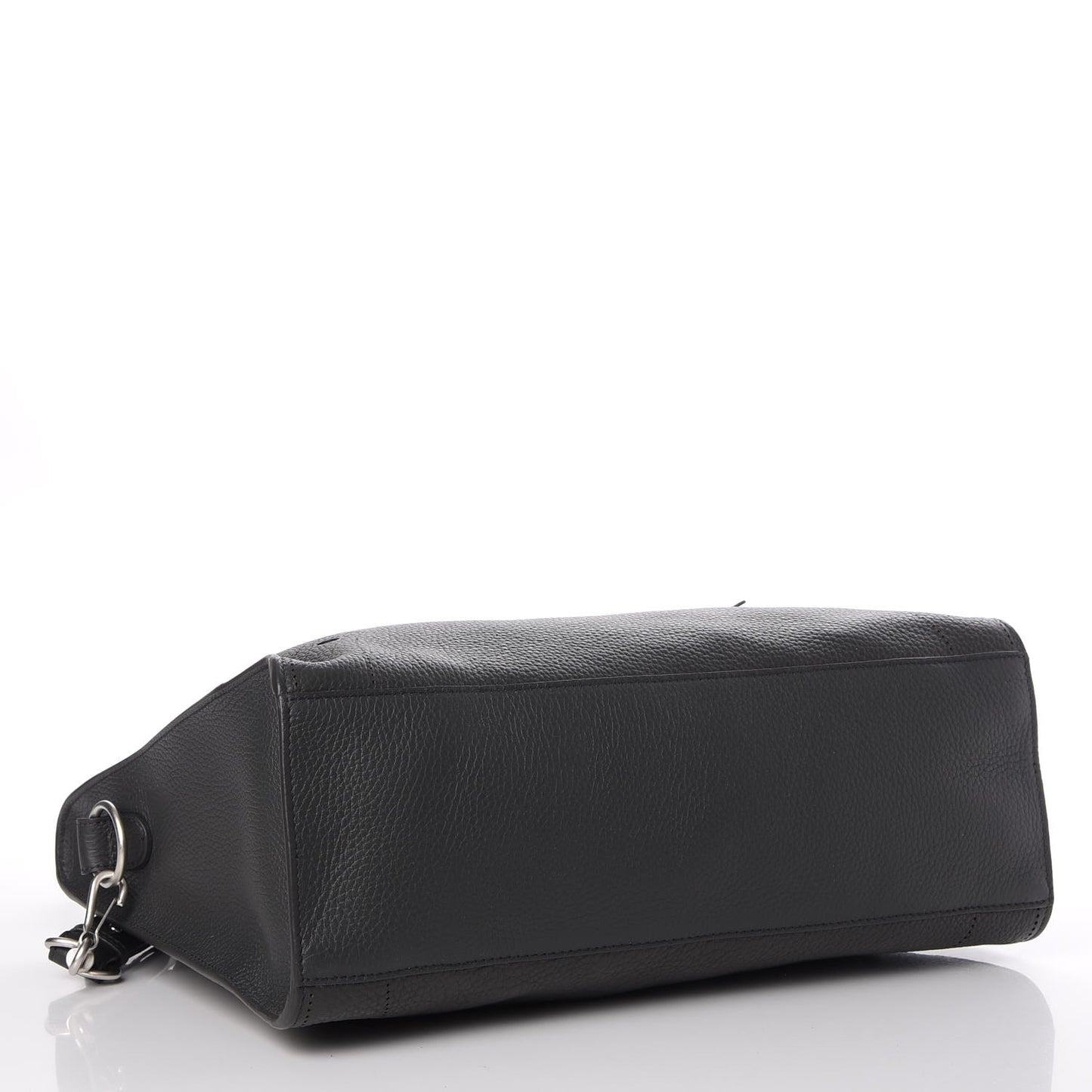 Veau Grana Perforated Blackout Hardware City Gris Fossile