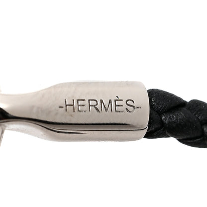 Hermes Swift Double Tour Glenan Bracelet T2 Black 6 of 6
