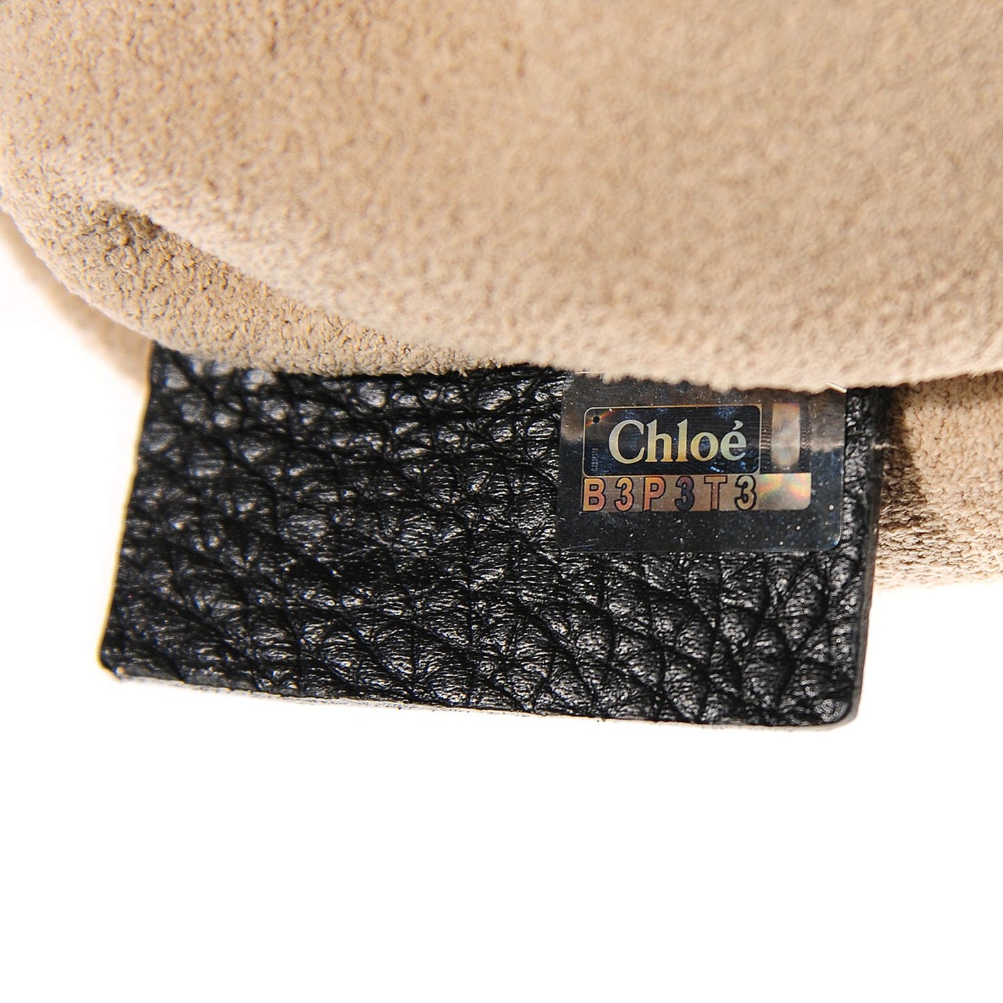Grained Calfskin Medium Faye Shoulder Bag Black