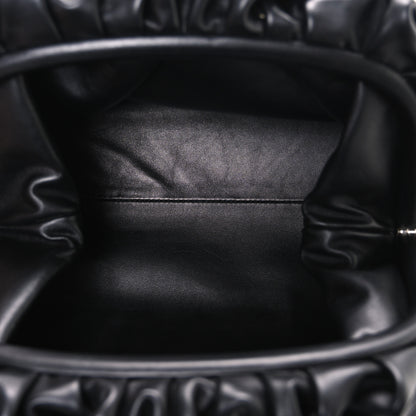 Bottega Veneta Smooth Butter Calf The Pouch Oversized Clutch Black 5 of 11