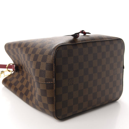 Louis Vuitton Damier Ebene Neonoe MM Cherry Berry 4 of 10