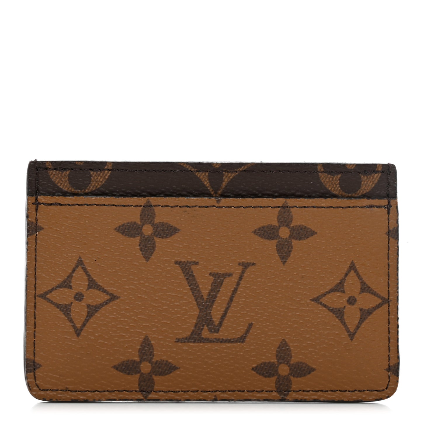 Reverse Monogram Card Holder