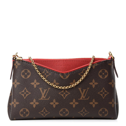 Louis Vuitton Monogram Pallas Clutch Cherry 1 of 11