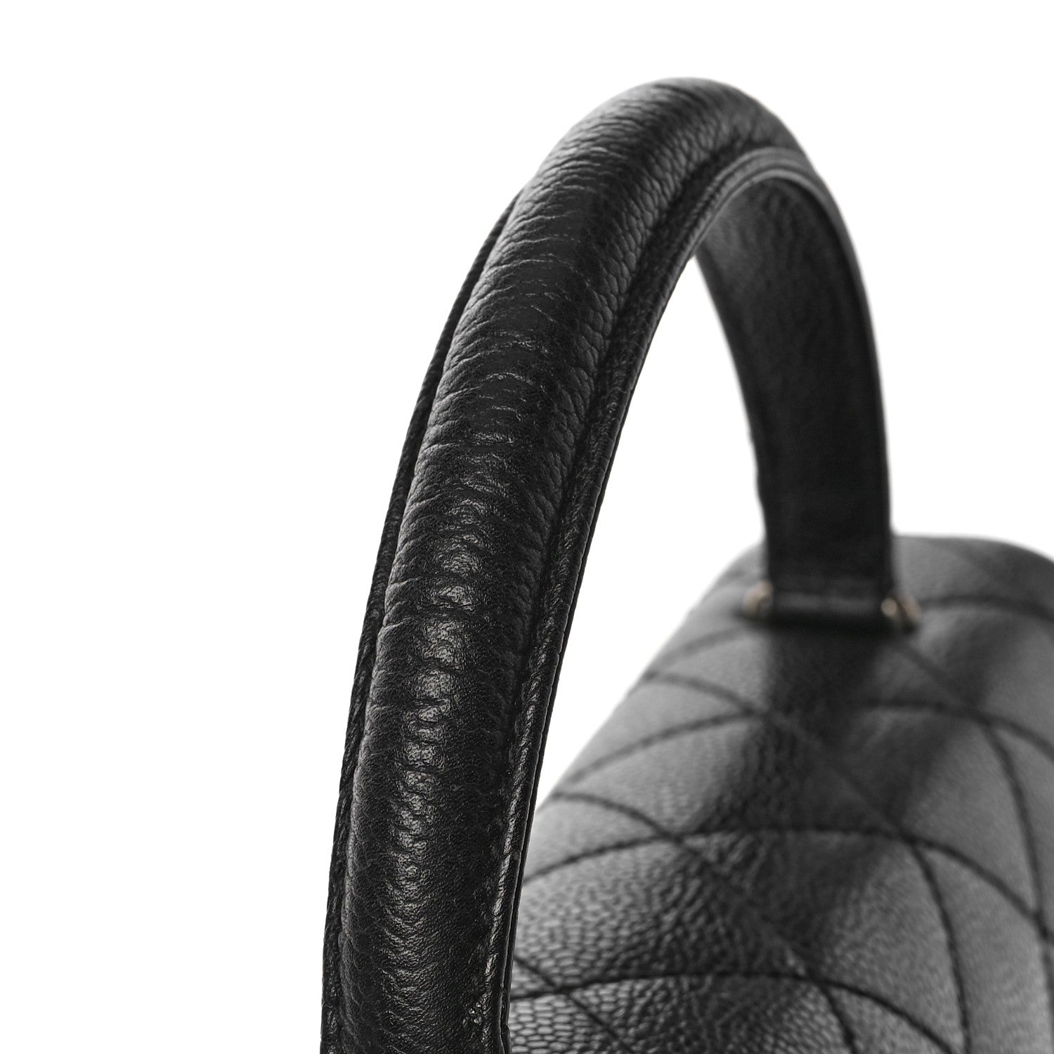 Chanel Caviar Quilted Jumbo Kelly Flap Black 12 of 13
