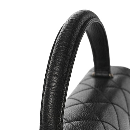 Chanel Caviar Quilted Jumbo Kelly Flap Black 12 of 13