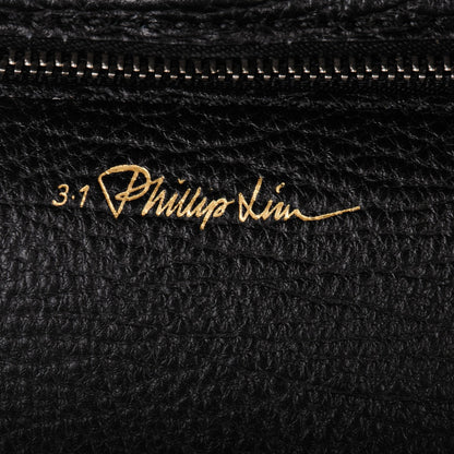 3.1 Phillip Lim 3.1 Textured Calfskin Mini Pashli Satchel Black 6 of 8