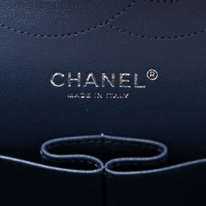 Chanel Lambskin Quilted Jumbo Double Flap Navy 6 of 10
