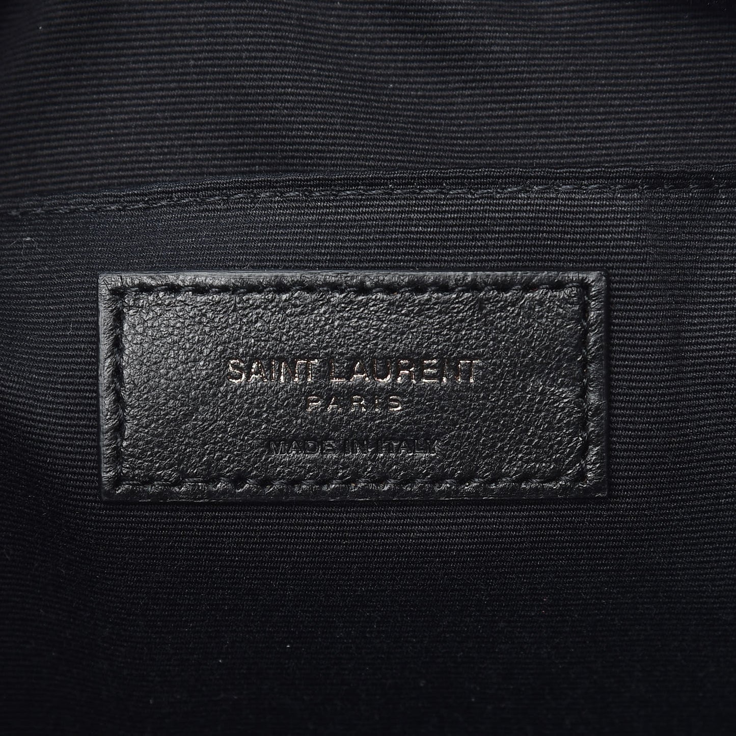 Calfskin Matelasse Monogram Lou Camera Bag Black