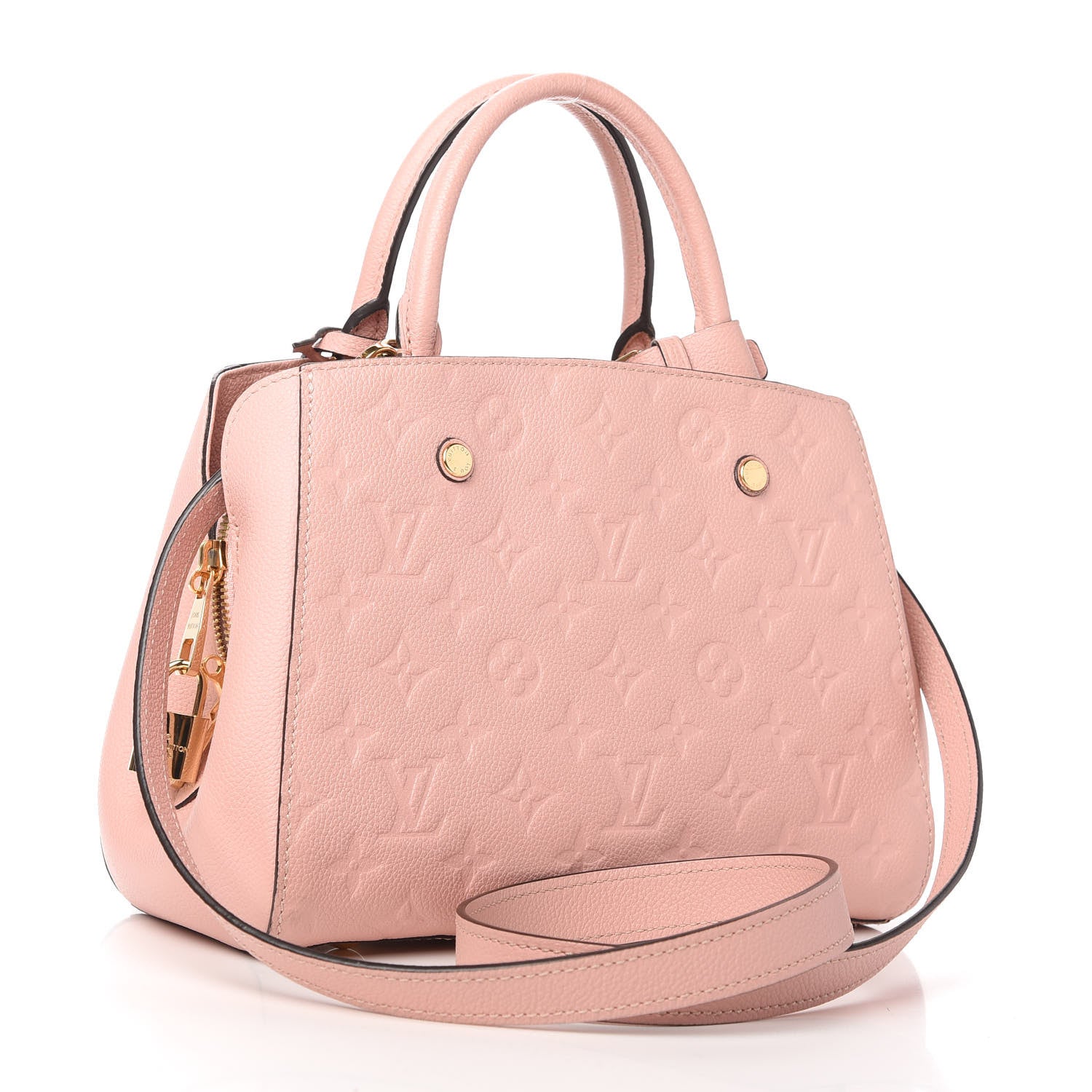 Louis Vuitton Empreinte Montaigne BB Rose Poudre 3 of 12