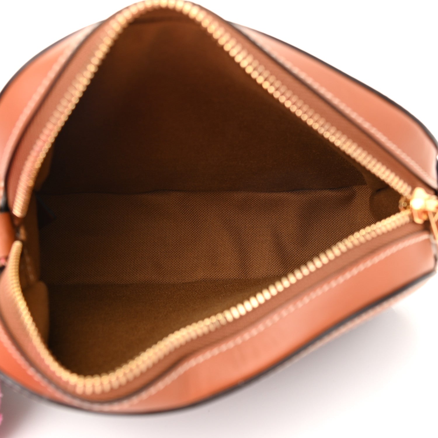 Celine Triomphe Canvas Small Camera Bag Tan 5 of 10