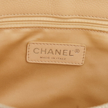 Chanel Caviar Quilted Grand Shopping Tote GST Beige Clair 6 of 7