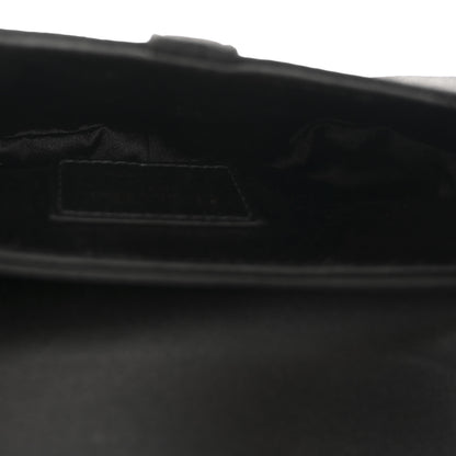 Christian Dior Satin Crystal Mini Saddle Bag Black 5 of 9