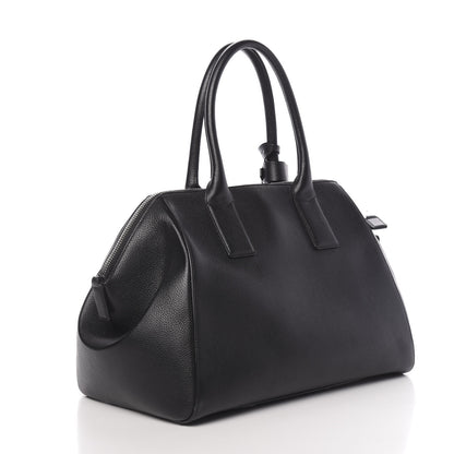 Marc Jacobs Textured Calfskin Medium Incognito Satchel Black 3 of 11