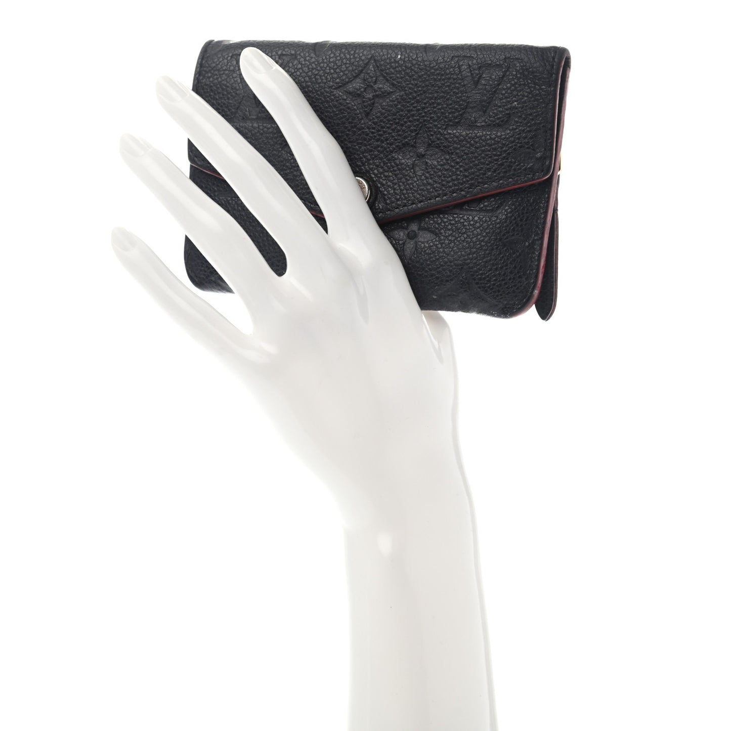 Empreinte Key Pouch Marine Rouge