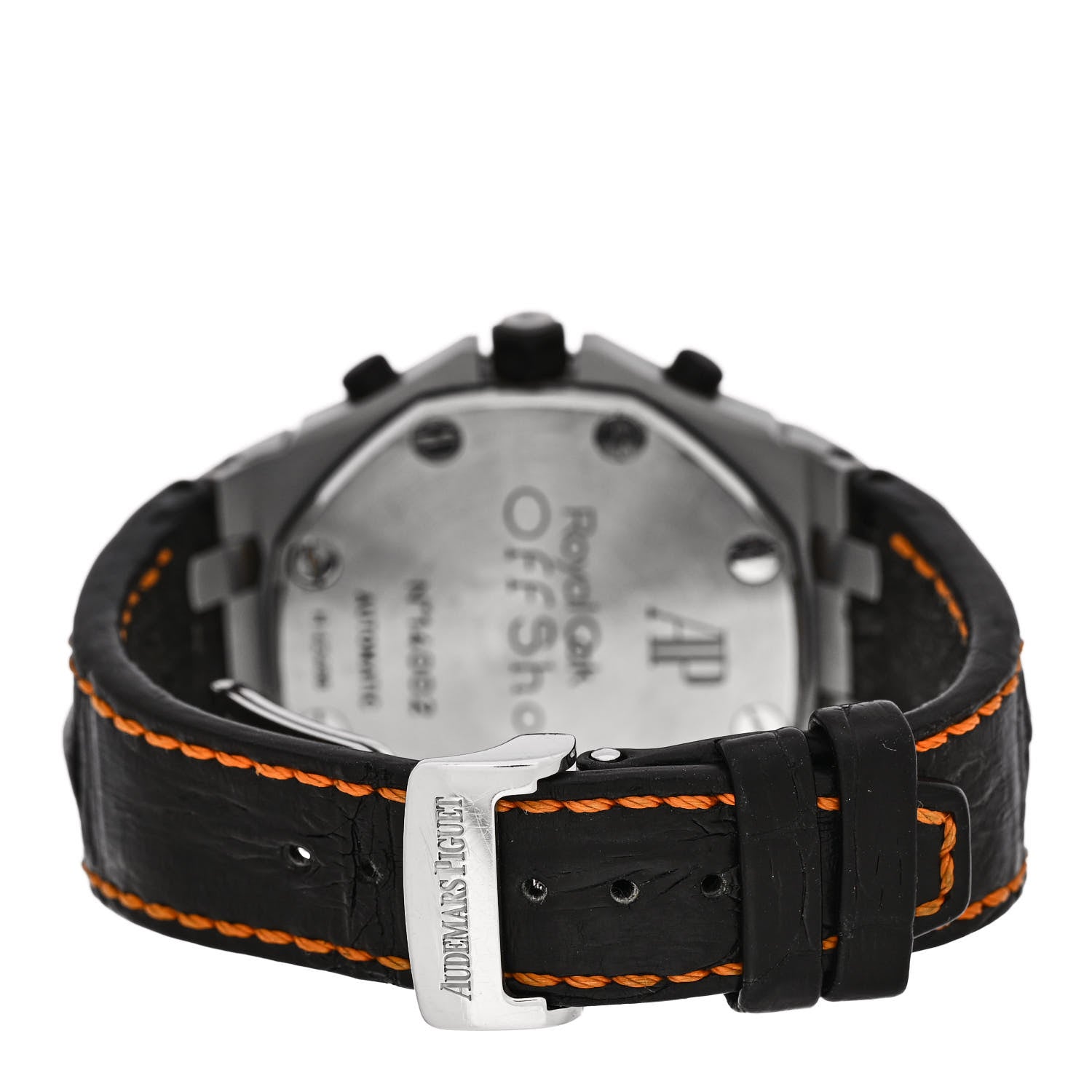 Audemars Piguet Stainless Steel Alligator 42mm Royal Oak Offshore Chronograph Automatic Watch Orange 26170ST.OO.D101CR.01 3 of 4