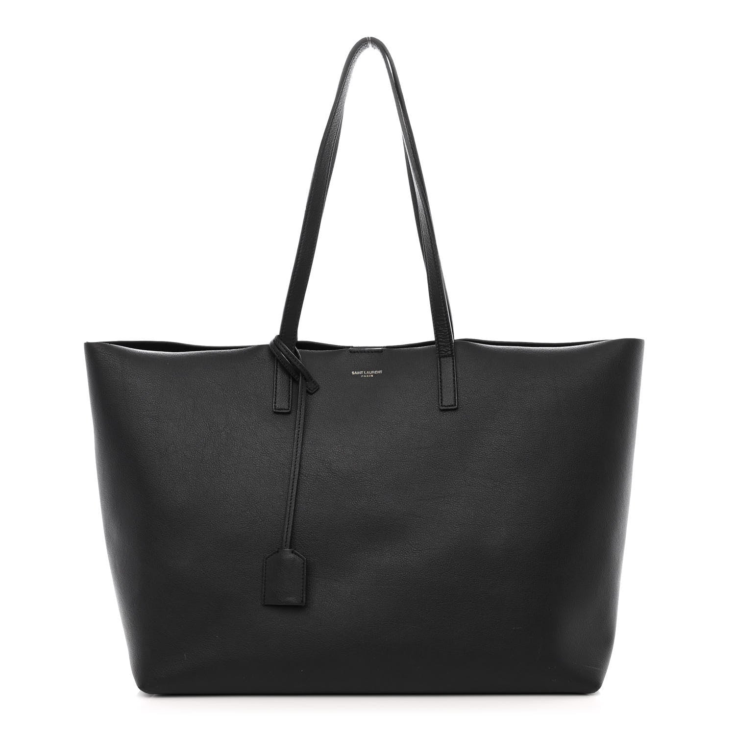 Saint Laurent Calfskin Large Shopping Tote Black 1 of 11